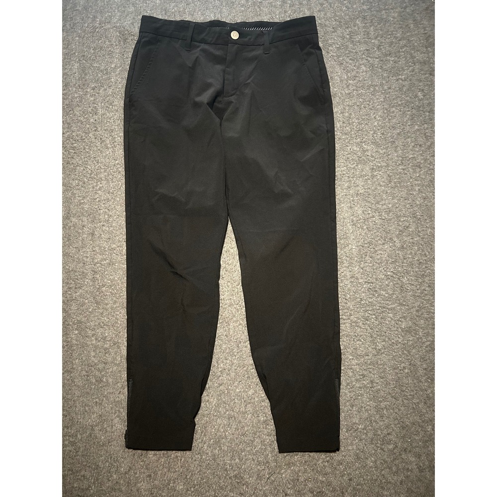 Primo jogger pants mens black lightweight golf performance 30 short